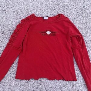 VINTAGE HARLEY DAVIDSON long sleeve shirt